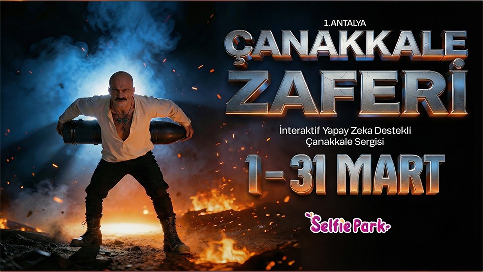 Selfie Park - 1. Antalya Çanakkale Zaferi İnteraktif Yapay Zeka Destekli Çanakkale Sergisi
