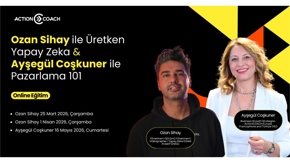 Üretken Yapay Zeka & Pazarlama 101 Eğitimleri ile İşinizi Hızlandırın