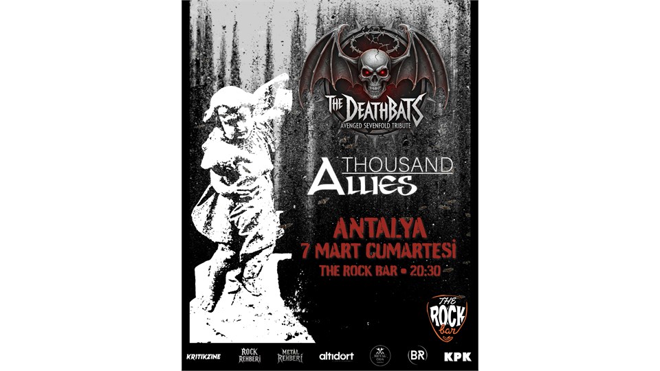 Deathbats (Avenged Sevenfold Tribute) & A Thousand Allies Antalya!