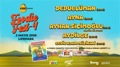 Yüzde Yüz Müzik Sunar: FoodieFest 4