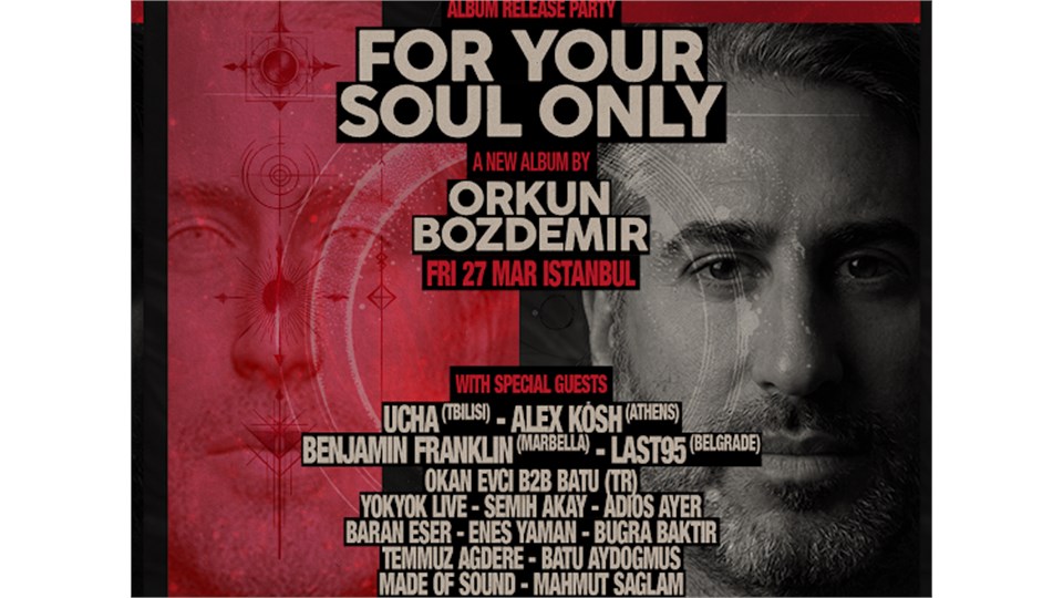 Albüm Release Party. FOR YOUR SOUL ONLY by Orkun Bozdemir | Klein Phönix