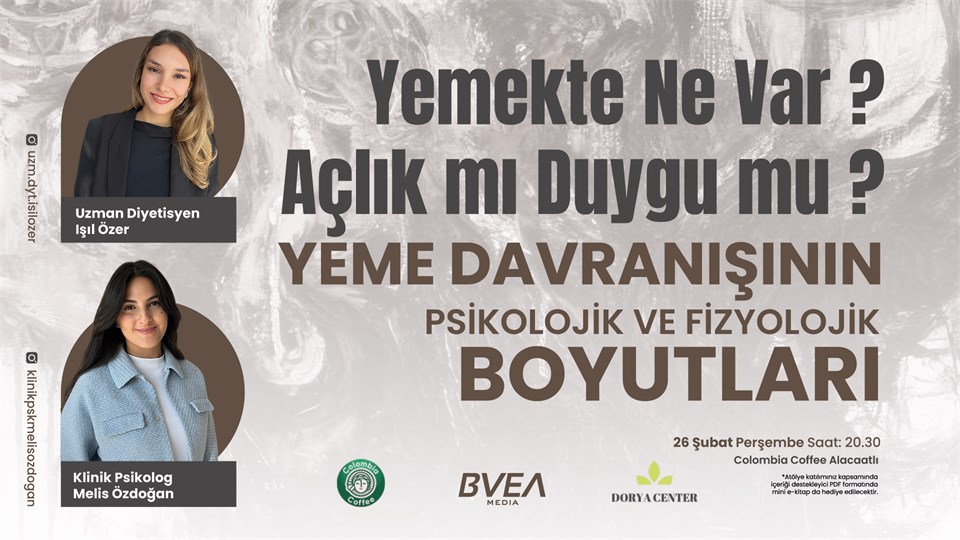 Yemekte Ne Var? - Yemek Üzerine Sohbetler