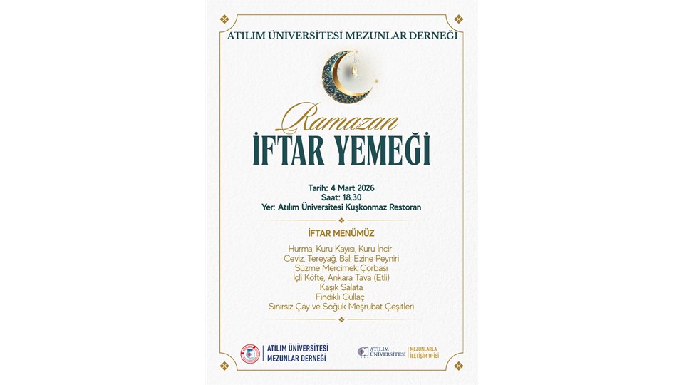 ATILIMMED İFTAR YEMEĞİ
