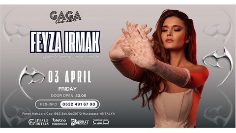 FEYZA IRMAK  ☆ Spring and Summer Season Tour'26 ☆ ANTALYA