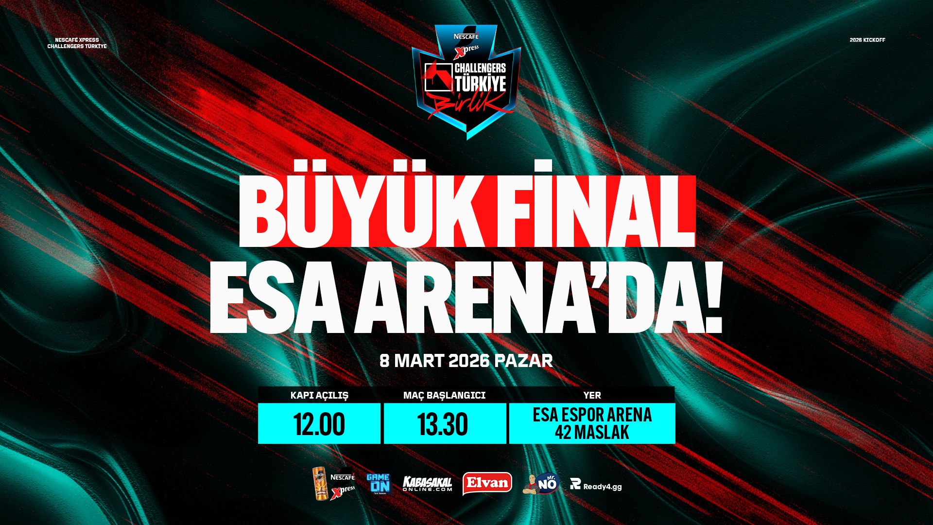 Nescafé Xpress VALORANT Challengers Türkiye: Birlik Ligi | 2026 KickOff Büyük Finali