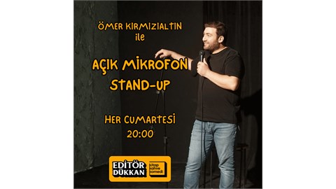 Ömer Kırmızıaltın ile Açık Mikrofon Stand-up