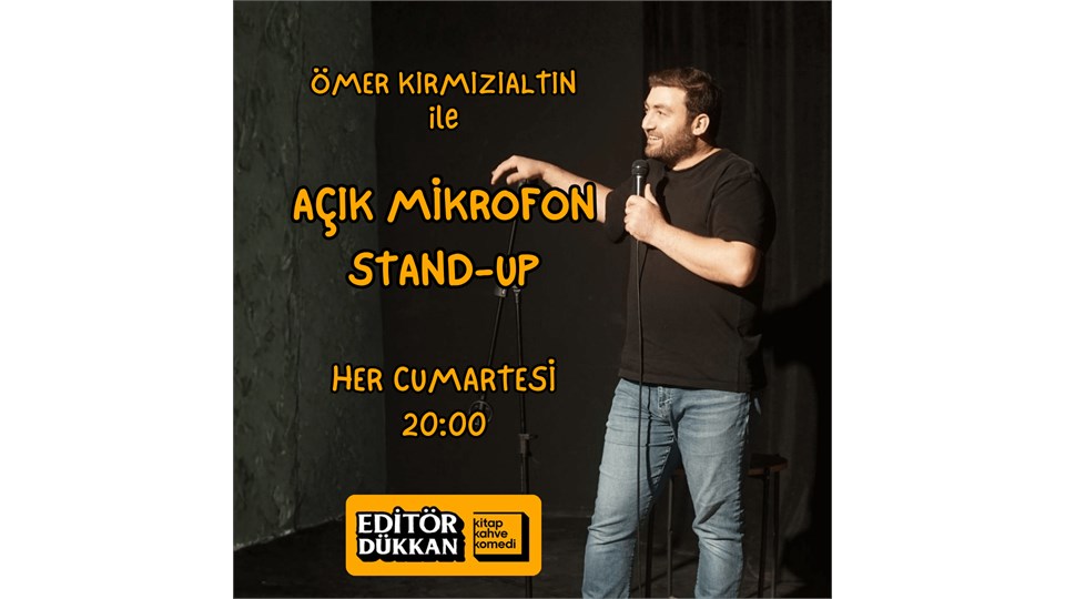 Ömer Kırmızıaltın ile Açık Mikrofon Stand-up