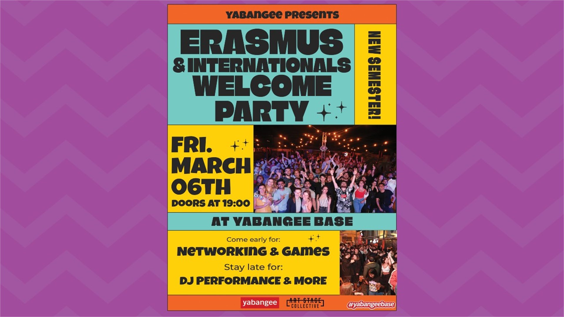 Erasmus & Internationals Welcome Party!