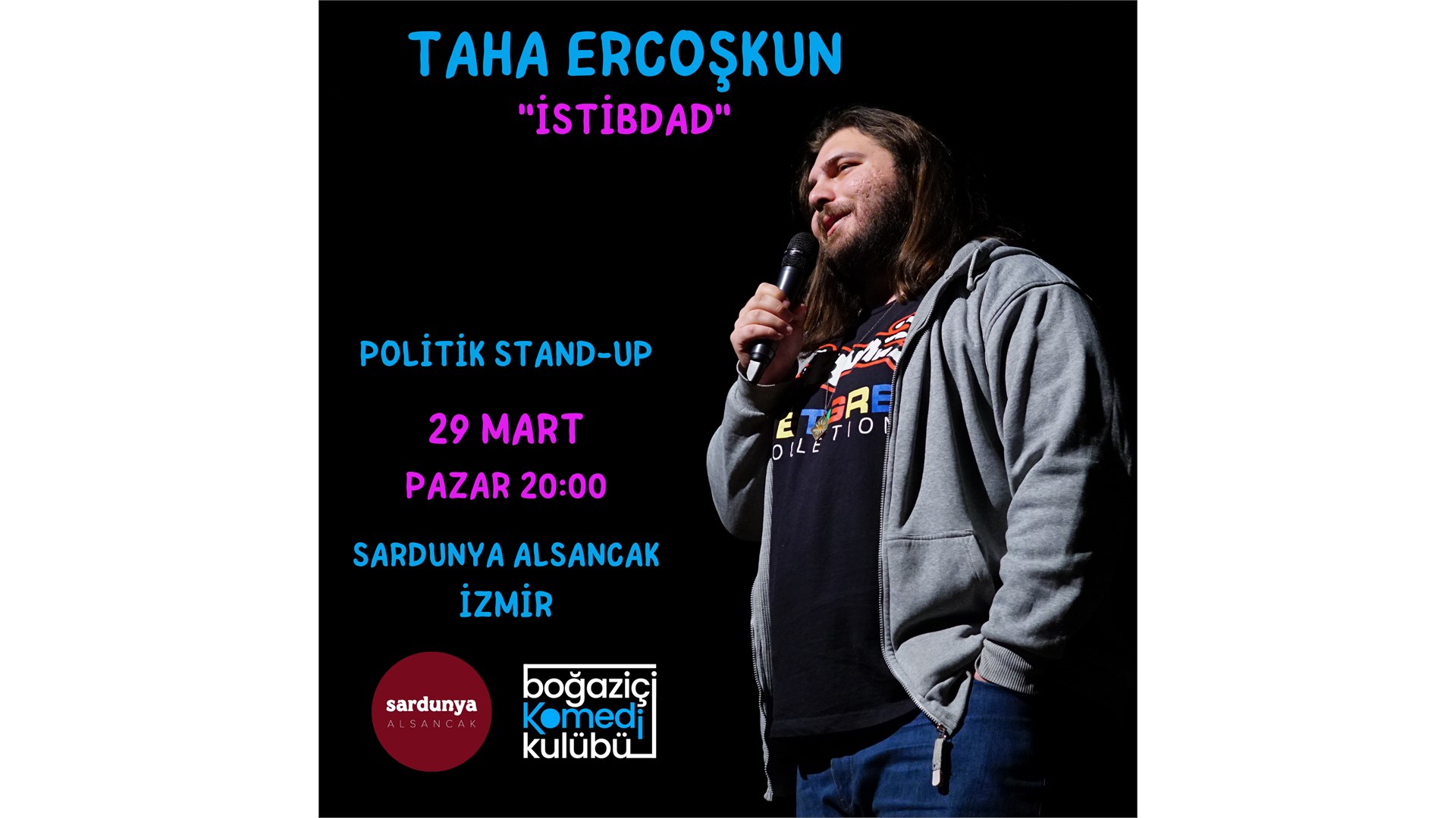 Taha Ercoşkun - Politik Stand-up (İZMİR)