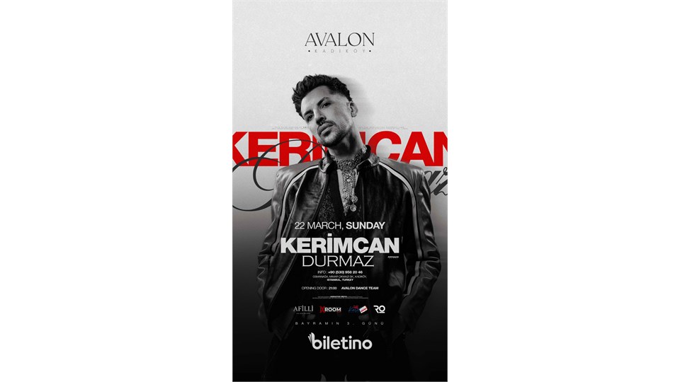 KERİMCAN DURMAZ AVALON KADIKÖY KONSERİ