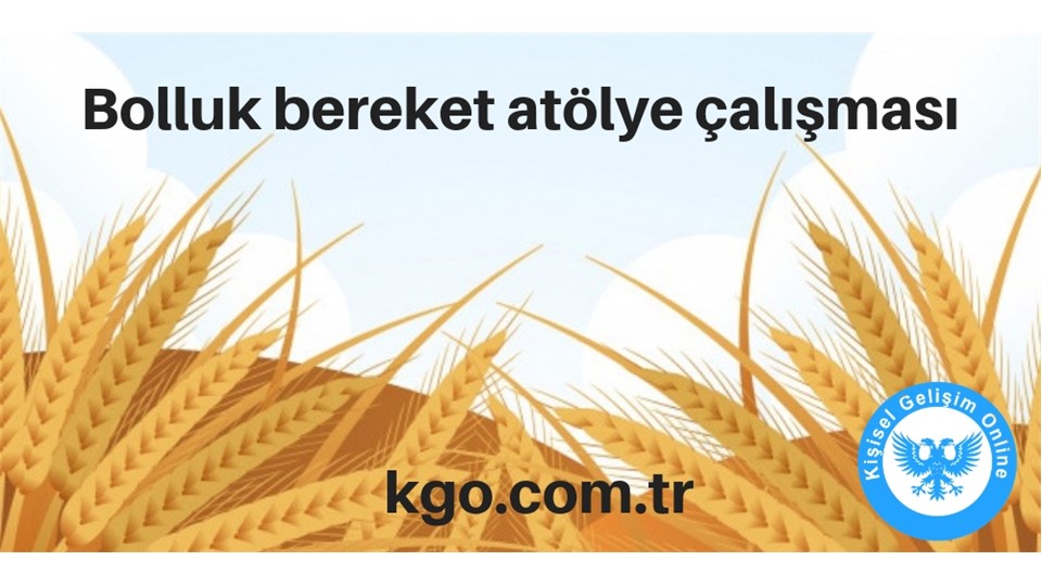 Kuantum ile bolluk bereket atölye çalışması
