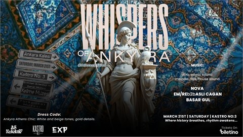 Whispers Of Ankyra (Chapter Two) #AthensEdition 