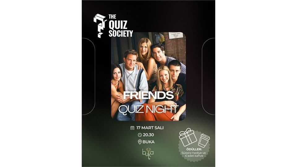 Friends Quiz Night – The Quiz Society