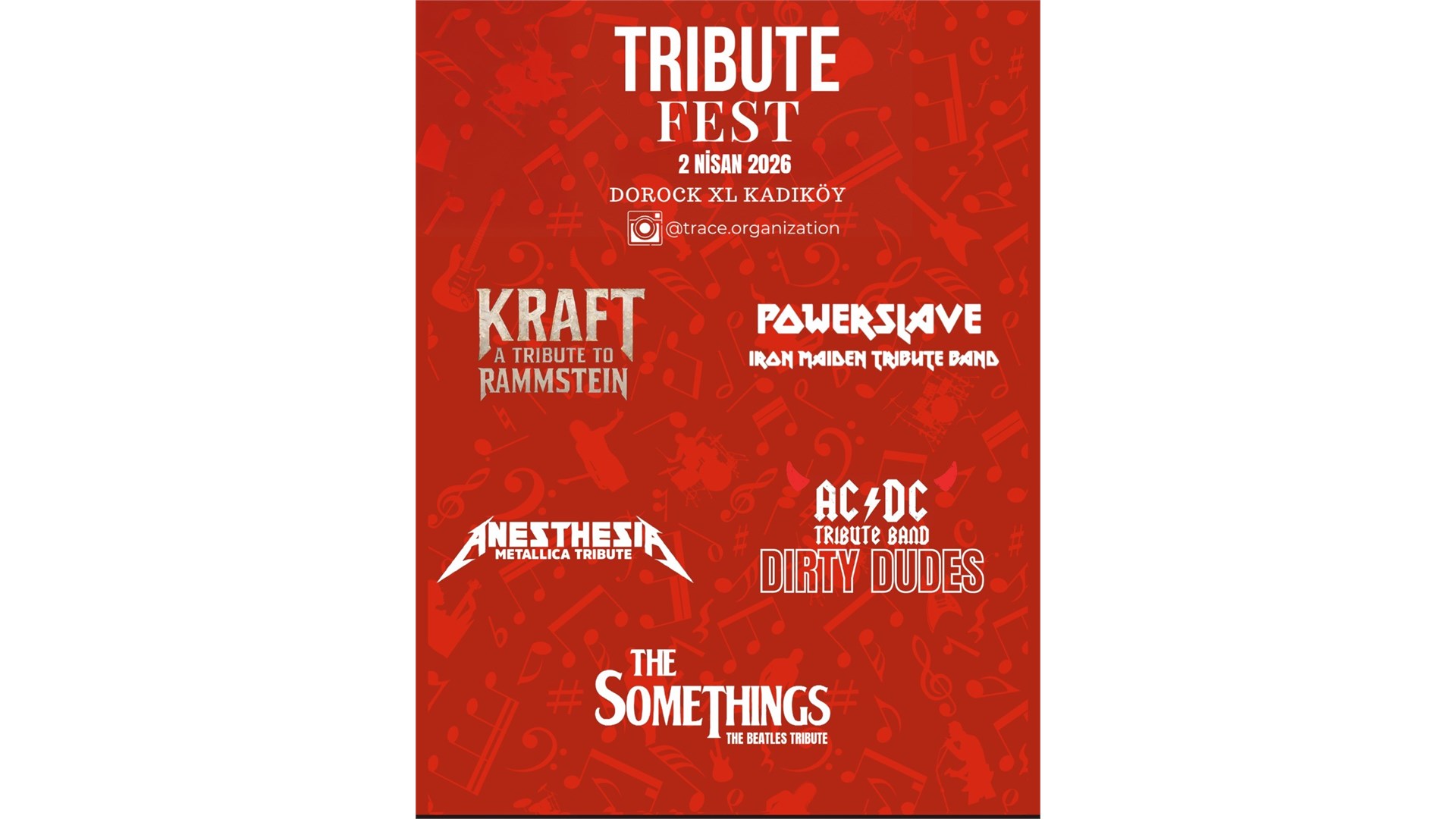 LEGENDS OF ROCK TRIBUTE FEST | 02 Nisan 2026 | Dorock XL Kadıköy