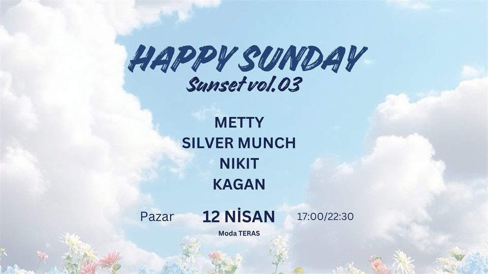 HAPPY SUNDAY SUNSET PARTY