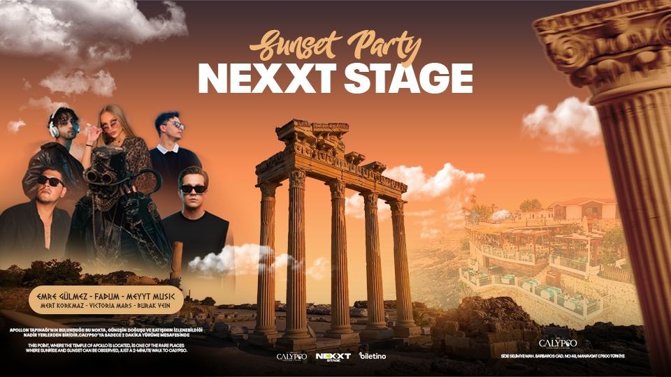 SUNSET PARTY   CALYPSO SIDE  (NEXXT STAGE)