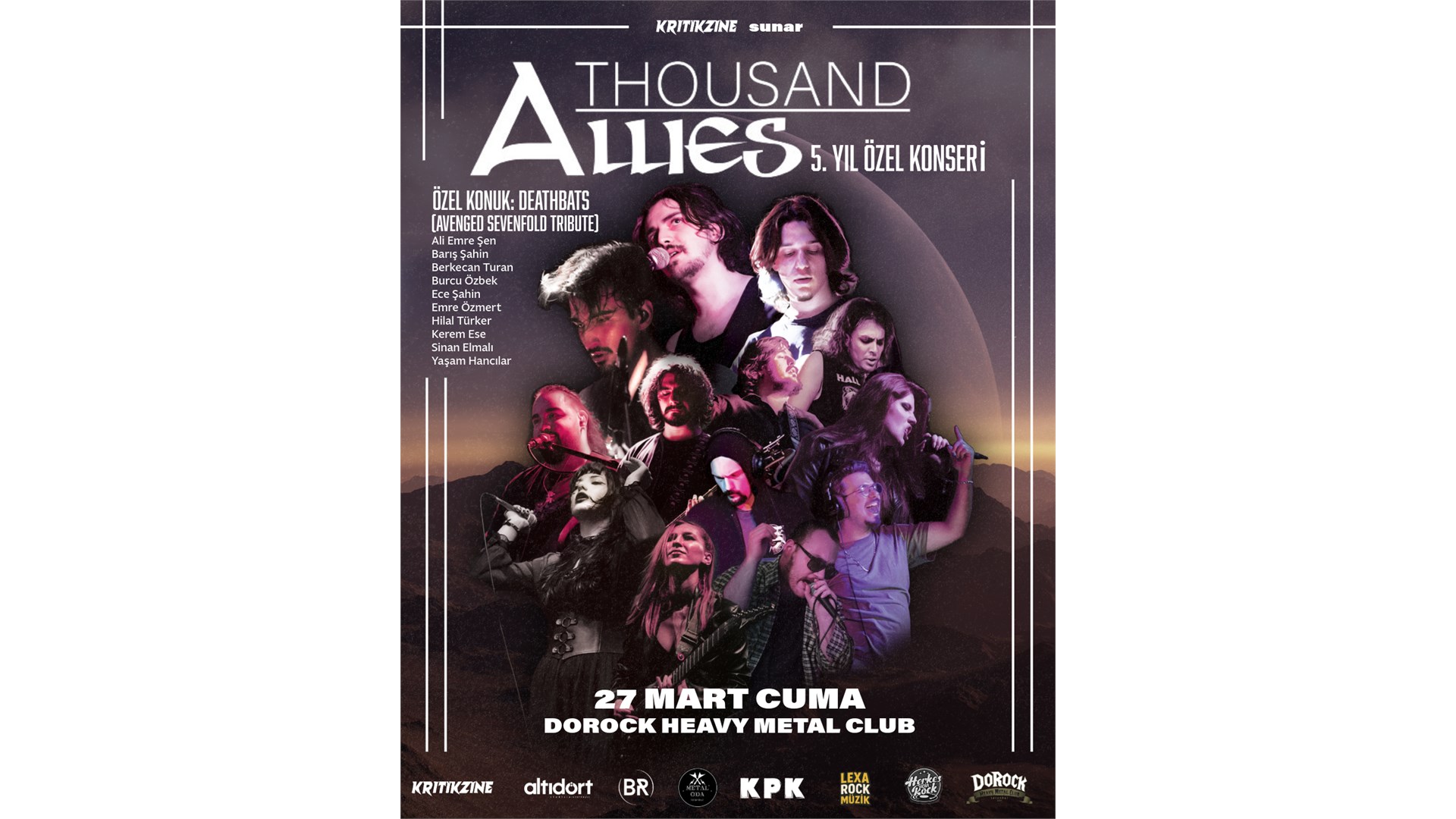 邦楽 ARROWS HEAD - ANNIVERSARY CONCERT A Thousand Allies 5th Year Anniversary | 27 Mart 2026 | Dorock