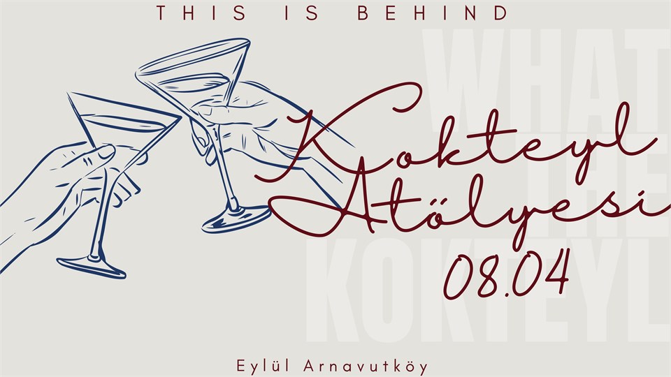 Kokteyl Atölyesi (3 Kokteyl)