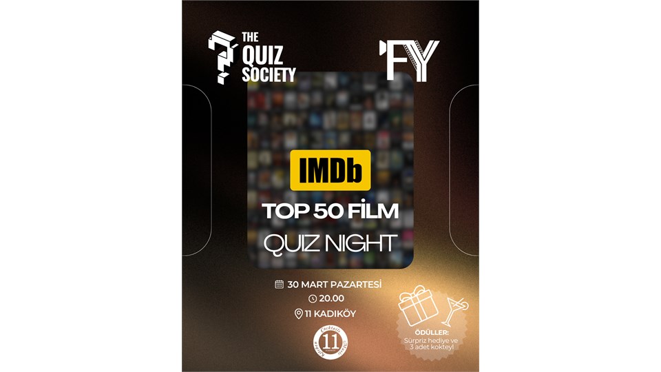 IMDb Top 50 Quiz Night – The Quiz Society