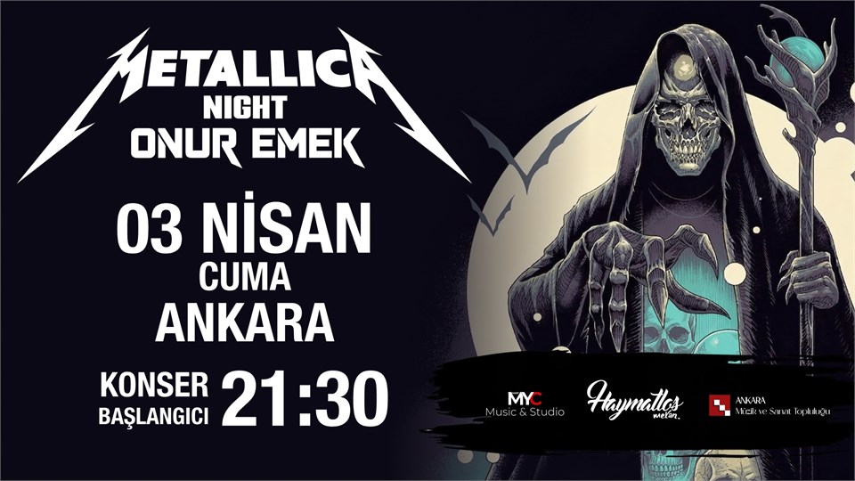 Onur Emek - Metallica Night (Haymatlos / Ankara)