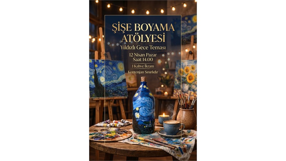Şişe Boyama Atölyesi