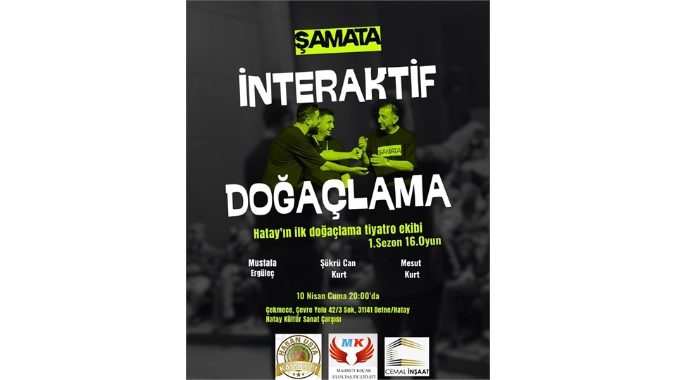 Tiyatro Şamata (İnteraktif Doğaçlama Etkinliği)