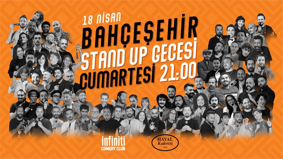 Stand up Bahçeşehir Hayal Kahvesi Cumartesi 21:00