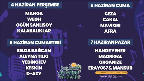 Park Arena Antalya Festivali