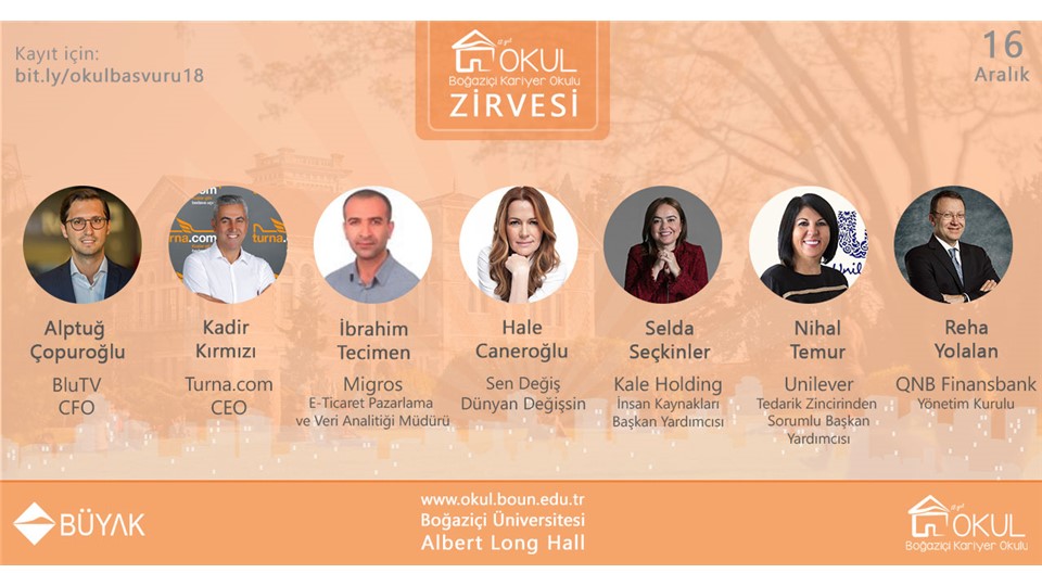 OKUL'18 CEO Summit - Boğaziçi Kariyer Zirvesi