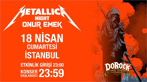 Onur Emek - Metallica Night (Dorock HMC / Taksim)