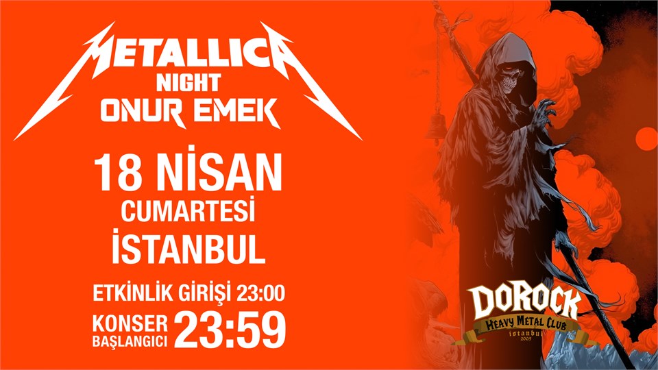 Onur Emek - Metallica Night (Dorock HMC / Taksim)