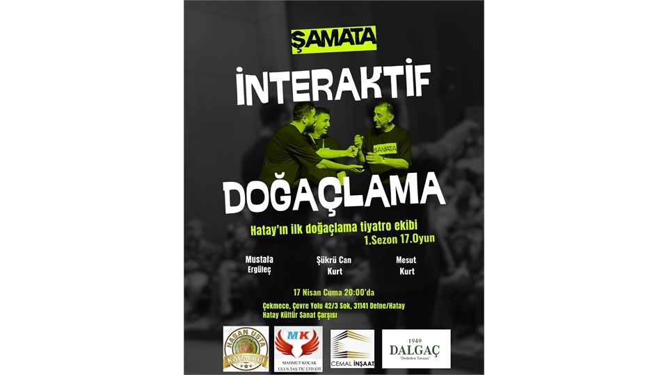Tiyatro Şamata (İnteraktif Doğaçlama Etkinliği)