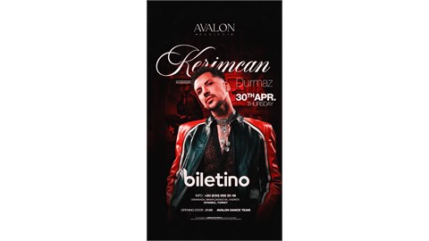 KERİMCAN DURMAZ AVALON KADIKÖY SAHNESİ