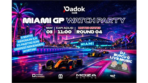 Miami GP F1 Watch Party