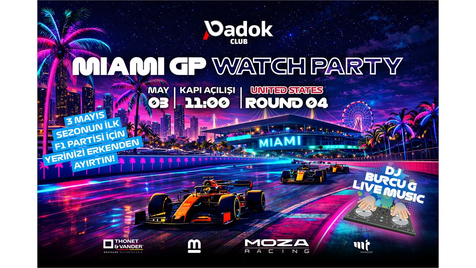 Miami GP F1 Watch Party