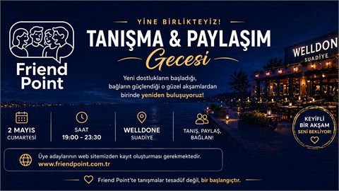Freind Point Sosyal Tanışma Buluşması