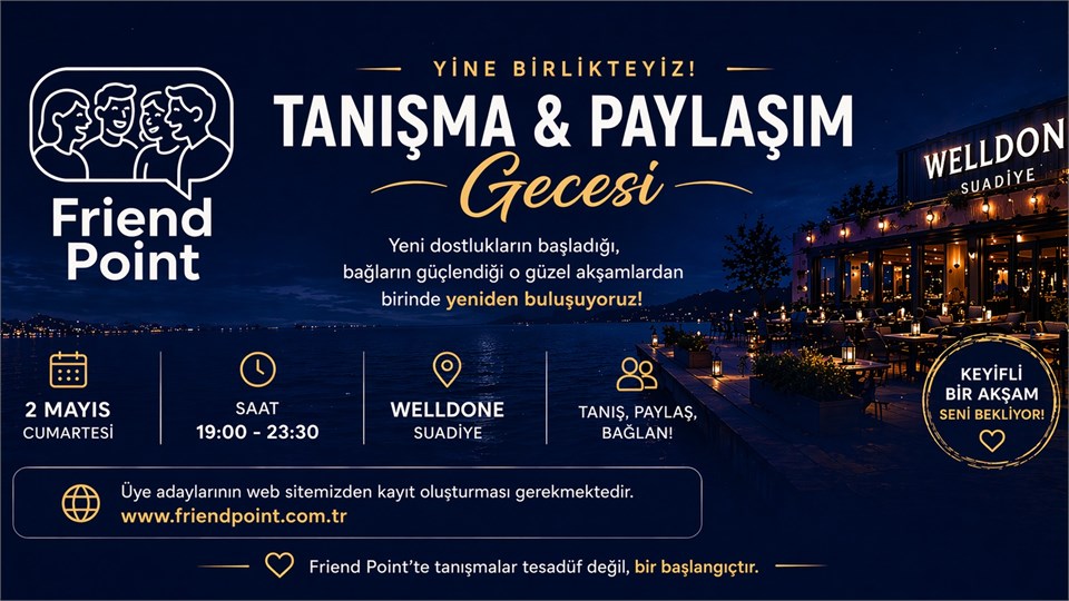 Freind Point Sosyal Tanışma Buluşması
