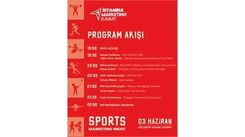 İstanbul Marketing Summit : Sports Marketing Night