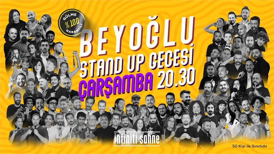 Stand up Taksim Açık Mikrofon Gecesi Çarşamba