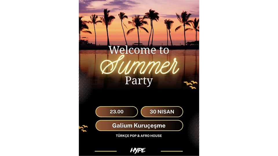 Welcome To Summer | Galium Kuruçeşme | Türkçe Pop