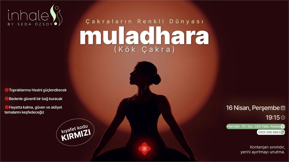 Çakraların Renkli Dünyası - Kök Çakra