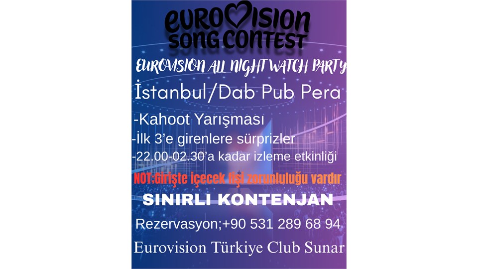 Eurovision All Night Watch Party