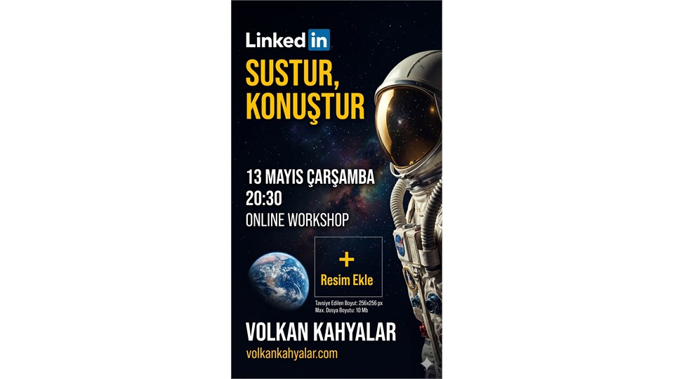 Linkedin, Sustur Konuştur