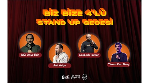 Çanakkale 4'lü Stand Up Gecesi