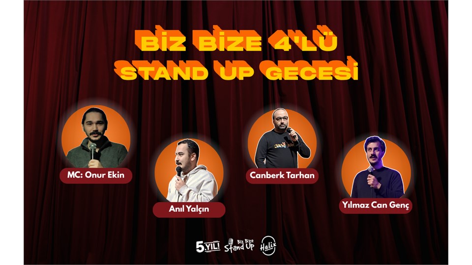 Çanakkale 4'lü Stand Up Gecesi