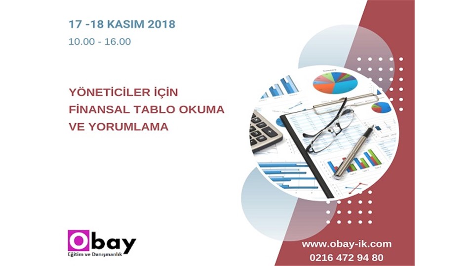 Yöneticiler İçin Finansal Tablo Okuma ve Finansal Verilerin Analizi 