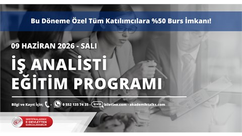 İş Analisti Sertifika Programı