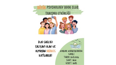Psychology Book Club Tanışma Etkinliği