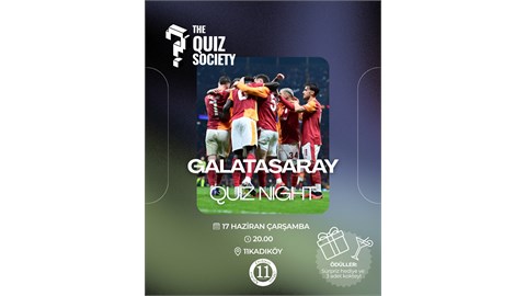 Galatasaray Quiz Night – The Quiz Society