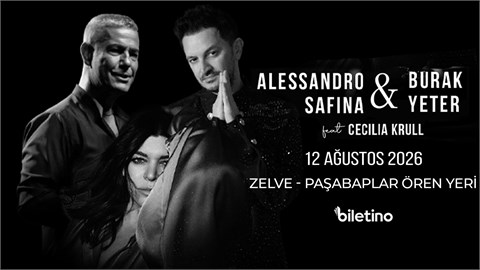 Alessandro Safina & Burak Yeter Senfoni Orkestrası feat Cecilia Krull